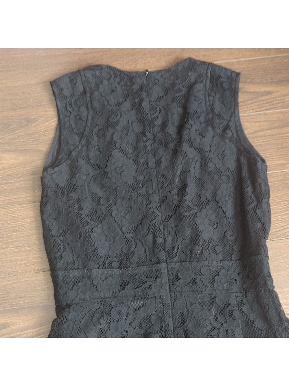Zac Poison Z Spoke Black Lace Dress - Picture 10 of 13